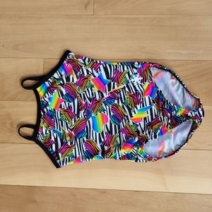 Snowflake Designs Gymnastics Leotard size child large (fits like 8-10)